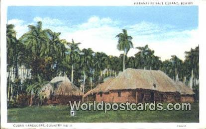 Cuban Landscape Habana Republic of Cuba Unused 