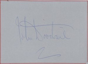 John Woodvine An American Werewolf In London Hand Signed Autograph