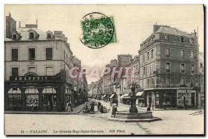 Old Postcard Cliff La Grande Rue Saint Gervais the thought Mauduit