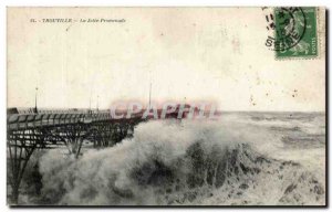 Old Postcard Trouville La Jetee Promenade