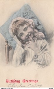 Child , Birthday Greetings , 1908