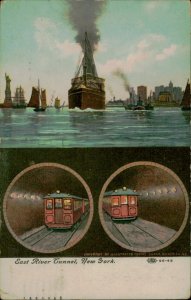 B579 United States New York East River Tunnel 1909