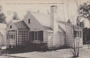 Maine Skowhegan One Of TheGuest Bungalows At Lakewood Artvue