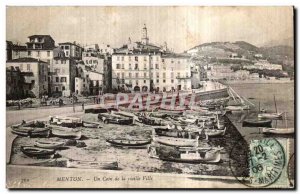 Old Postcard Menton A Corner of Old Town Charter