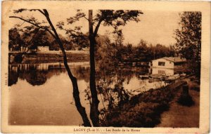 CPA LAGNY-sur-MARNE Les Bords de la Marne (1299762)