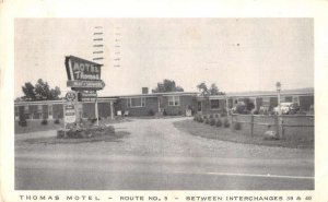 Camillus New York Thomas Motel Vintage Postcard AA40850