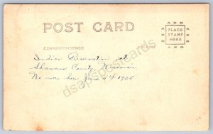 K45/ Menominee Indian Reservation Wisconsin RPPC Postcard c30s Wolf River 95