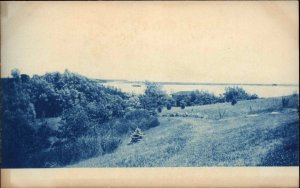 Cape Cod? Unidentified Cyanotype c1910 Real Photo Postcard #3