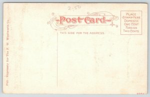 Topeka Kansas~Stormont Hospital~Lawn Shaded by Trees~House Behind~c1910