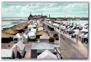 c1910s Hotel Del Coronado And Tent City Coronado CA Unposted Vintage Postcard