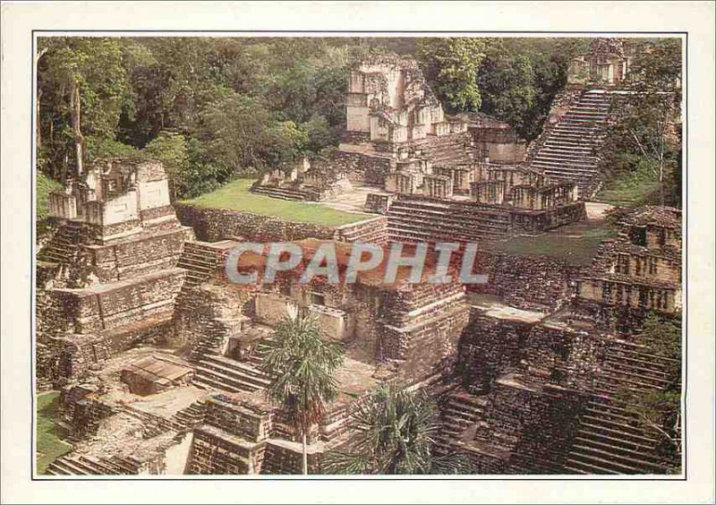 Postcard Modern Guatemala ancient Mayan metropolis