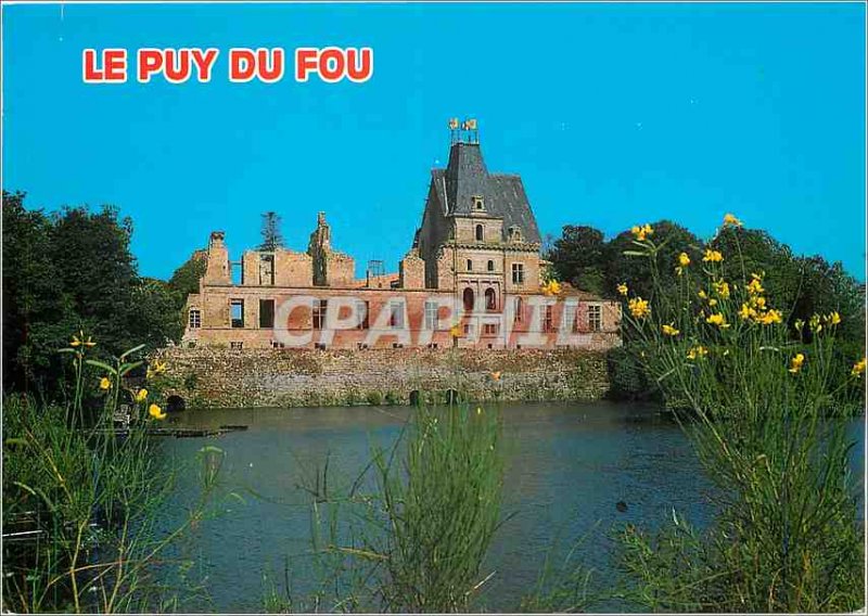 Modern Postcard The Vendee Picturesque Surroundings of Epesses Chateau Puy du...