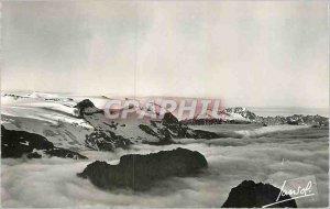 Postcard Modern High Mountain Clouds Sea knew the Vallee de Pralognan for the...