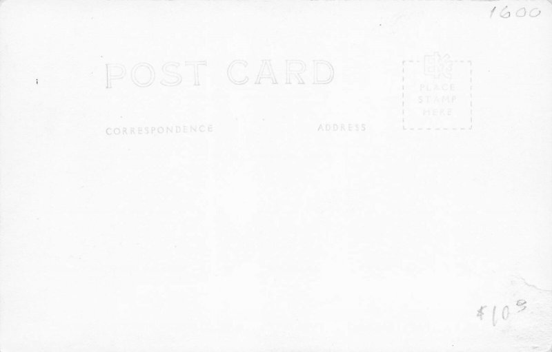 J82/ Lexington Nebraska RPPC Postcard c40-50s Main Street Stores 401