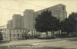 germany, BERLIN SIEMENSSTADT, Schaltwerk, Architect Hans Hertlein (1926-28) RPPC