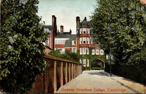 England Cambridge Newham College Gateway 1907