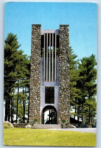 1990 Rindge New Hampshire Postcard Cathedral Pines National Memorial Bell Tower