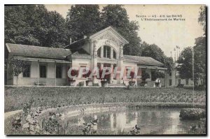 Old Postcard Aix les Bains Etablessement Marlioz