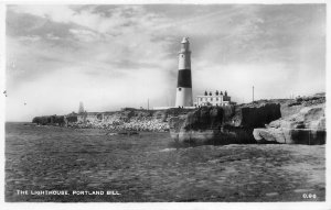 uk51054 lighthouse portland bill real photo uk