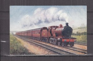 GREAT BRITAIN, SCOTCH EXPRESS, c1920 Oilette ppc., unused.