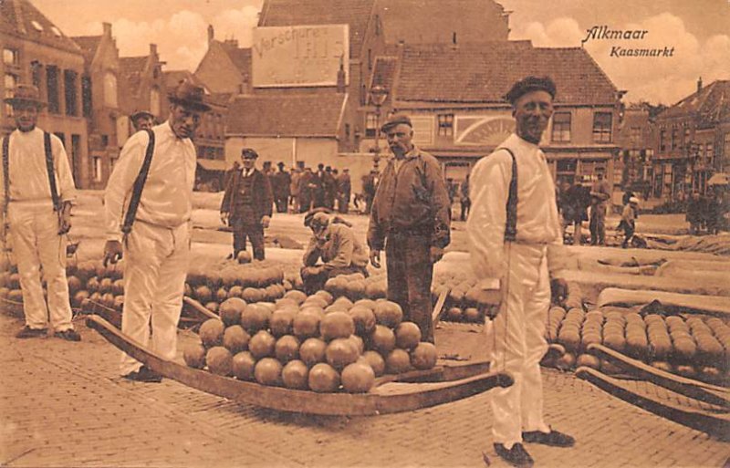 Kaasmarkt Alkmaar Holland Unused 