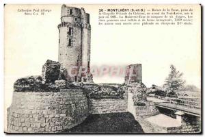 Montlhery - Ruins of the Tower - Castle - Old Postcard