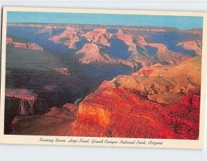 Postcard Evening Scene, Hopi Point, Grand Canyon National Park, Arizona