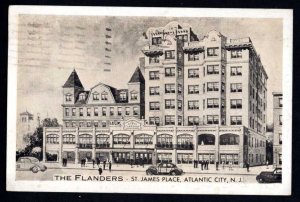 New Jersey ATLANTIC CITY The Flanders St. James Place pm1942 White Border