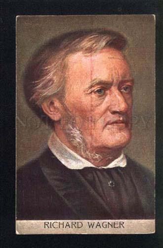 043819 Richard WAGNER Great German COMPOSER vintage PC