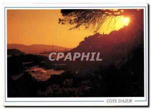 Modern Postcard The French Riviera Sunset Mediterranean