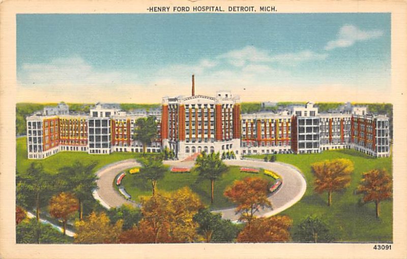 Henry Ford Hospital Largest Hospital In City Detroit MI 