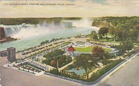 Canada Niagara Falls Oakes Garden Theatre &  Niagara Falls