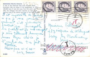 US5034 Canada Niagara Falls Ontario Cascade Panorama