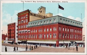 Edmonton Alberta Hudson's Bay Company Store AB Unused Postcard H56