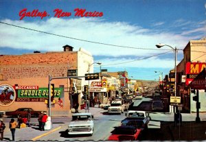 New Mexico Gallup Coal Street Looking East