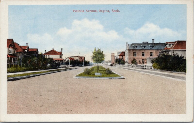 Victoria Avenue Regina Saskatchewan SK Unused Novelty Postcard H1