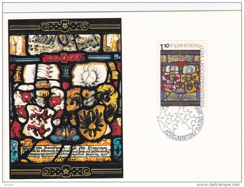 Heraldic Punes from the Liechtenstein National Museum, Stamp Issue 7th Marc...