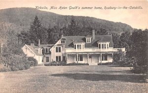 Kirkside, Miss Helen Gould's Summer Residence in Roxbury, New York