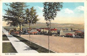 Elko Nevada Street Scene Vintage Postcard AA7862