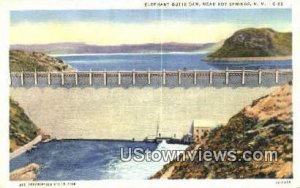 Elephant Butte Dam in Hot Springs, New Mexico