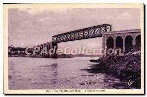 Postcard Old La Trinite Sur Mer Le Pont De Krispert