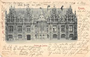 B106844 France Rouen Palais de Justice Palace Front view