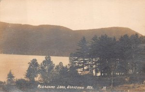 RPPC PLEASANT LAKE CARATUNK MAINE REAL PHOTO POSTCARD 1924