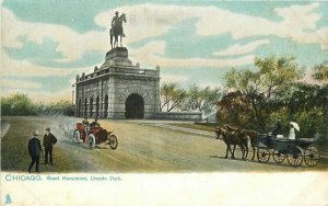 Chicago Illinois C-1910 Grant Monument Postcard Tuck Undivided 21-8369