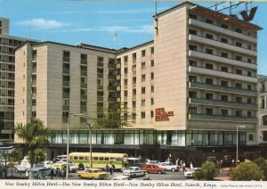 New Stanley Hilton Hotel Nairobi Kenya African Postcard