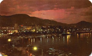 Vista Del Malecon y Parte Central Acapulco Mexico Tarjeta Postal Unused 