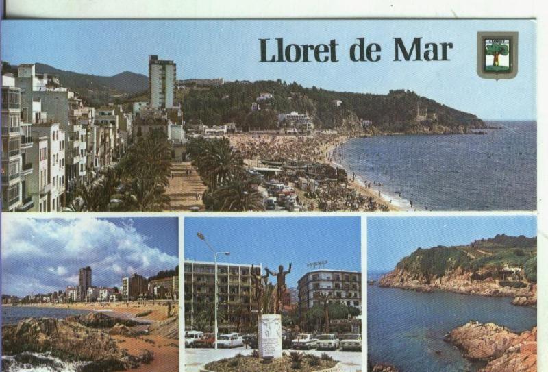 Postal::  Costa Brava-Lloret de Mar