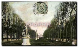 Paris - Avenue of & # 39observatoire Luxembourg - Old Postcard