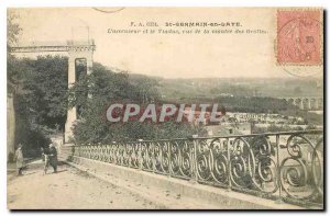 Old Postcard St Germain en Laye The elevator and the Viaduct seen the rise of...