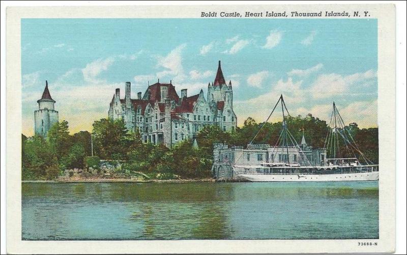 Canada - Ontario. Boldt Castle, Heart Island, 1000 Islands